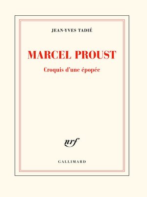 cover image of Marcel Proust. Croquis d'une épopée